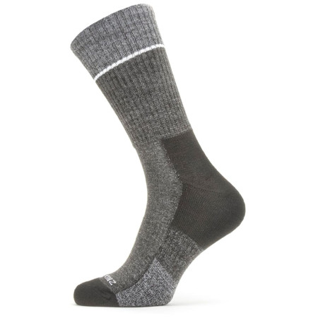 Skarpetki SealSkinz Thurton szary/czarny black/grey