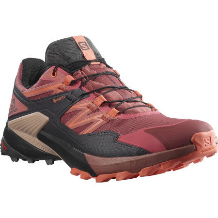Buty damskie Salomon Wings Sky Gore-Tex czerwony AppleButter