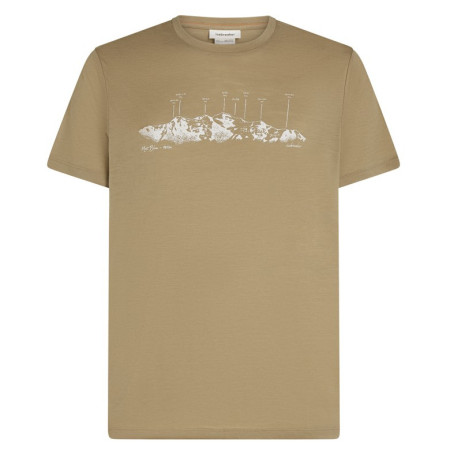 Koszulka męska Icebreaker Men Merino 150 Tech Lite SS Tee The Peaks