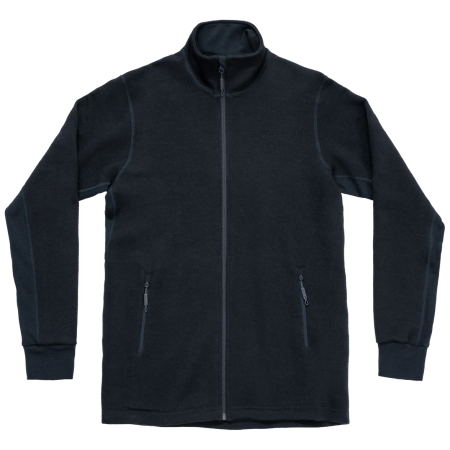 Bluza męska Devold Thermo Wool Jkt Man czarny Ink