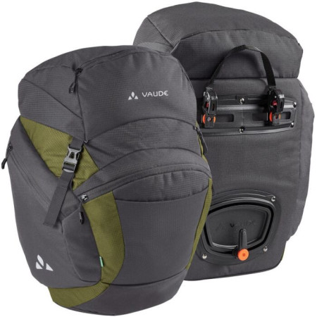 Torebka rowerowa Vaude OnTour Back szary iron/bamboo