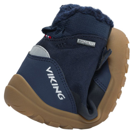 Dziecięce buty zimowe Viking Outdoor Footwear Spruce Barefoot Warm GTX 2V Navy