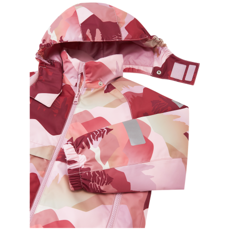 Dziecięca kurtka zimowa Reima Muonio Grey Pink