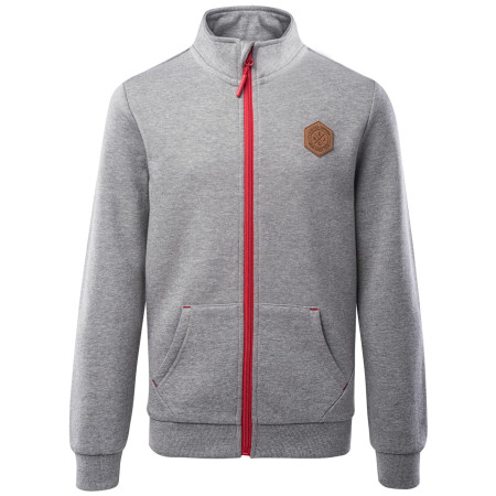 Bluza dziecięca Bejo Olavo II Jrb szary/czerwony GrayMelange/ChineseRed