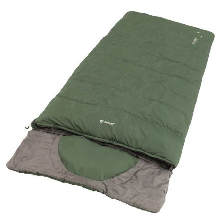 Śpiwór Outwell Contour Lux XL zielony/szary Green