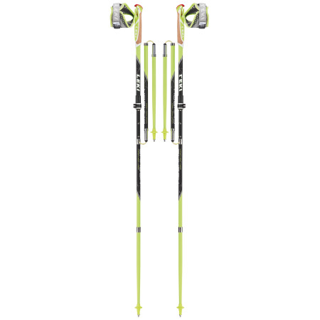 Kijek trekkingowy Leki Micro Trail Vario czarny PalegreenBlackWhite
