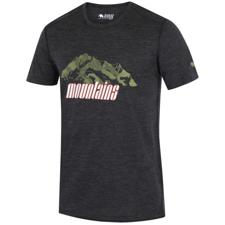 Koszulka męska Zulu Merino Mountains 160 Short Comfy