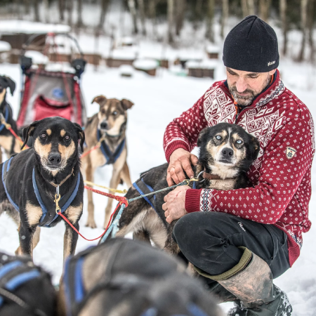 Dzianinowa czapka z merynosów Kama AG12