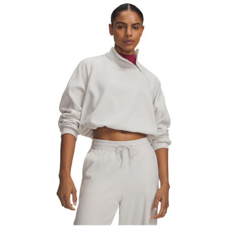 Bluza damska Under Armour UA Performance Fleece QZ biały