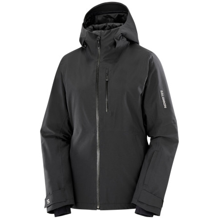 Kurtka damska Salomon Highland Jacket W czarny DEEP BLACK