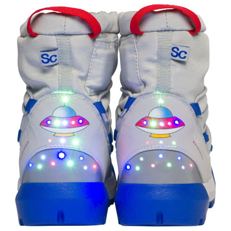 Śniegowce dziecięce Viking Outdoor Footwear Spaceship Warm SC WP Light Grey/Royal Blue