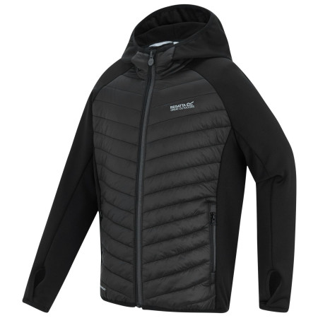 Kurtka dziecięca Regatta Junior Andreson Hybrid Black/Sealgr