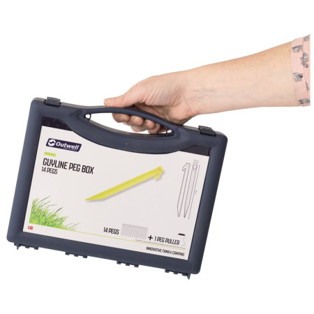 Zestaw śledzi Outwell Guyline Peg Box