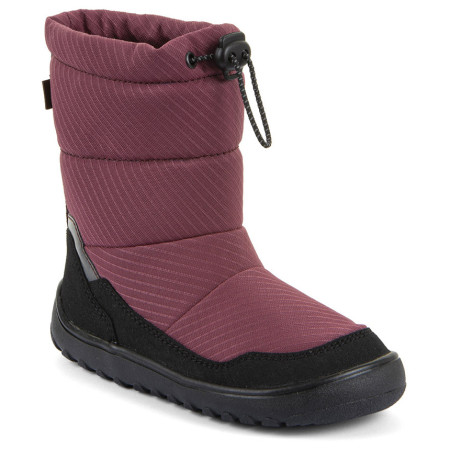 Dziecięce buty zimowe Frodo Barefoot Up Snow Tex Bordeaux bordowy bordeaux