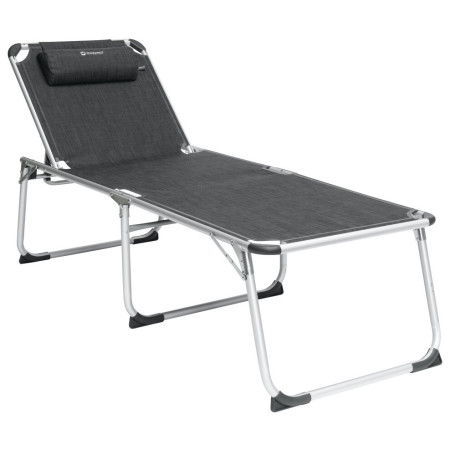 Leżak Outwell New Foundland XL czarny/szary Black & Grey