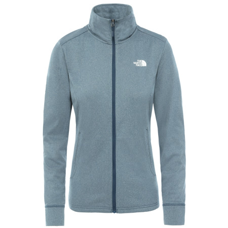 Bluza damska The North Face W Quest Full Zip Midlayer jasnoszary VanadisGreyWhiteHeathr