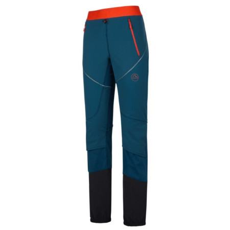 Spodnie damskie La Sportiva Kyril Pant W niebieski/czerwony Storm Blue/Cherry Tomato