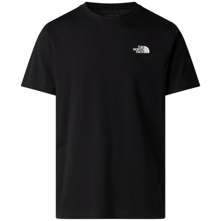 Koszulka męska The North Face M Mountain Sketch Regular Short Sleeve czarny TNF BLACK