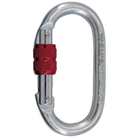 Karabina Camp Steel Oval Standard Lock srebrny