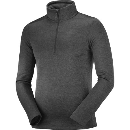 Męska bluza Salomon Essential Lightwarm Seamless czarny Black