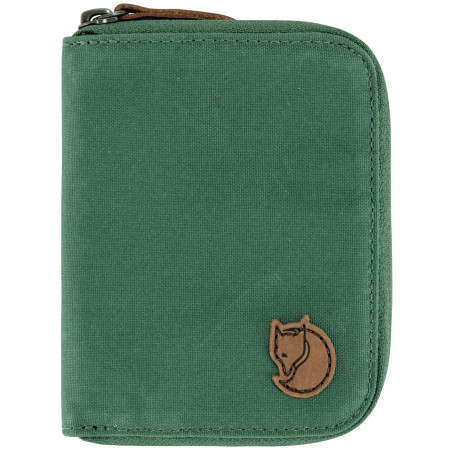 Portfel Fjällräven Zip Wallet zielony/brązowy Deep Patina