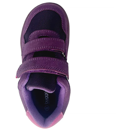 Dziecięce całoroczne buty barefoot Bugga Safi Dark Purple