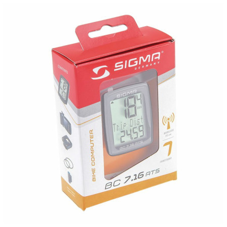 Licznik rowerowy Sigma BC 7.16 ATS bezprzewodowy