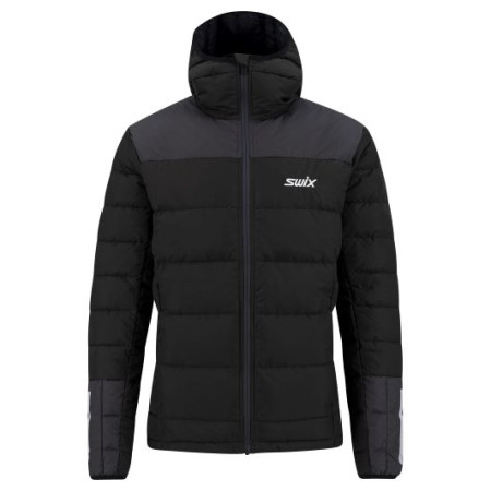 Męska kurtka puchowa Swix Dynamic Down czarny/szary Black
