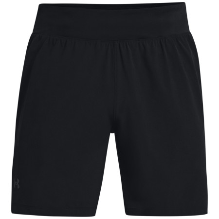 Męskie szorty Under Armour SpeedPocket 7'' Short czarny Black / Black / Reflective