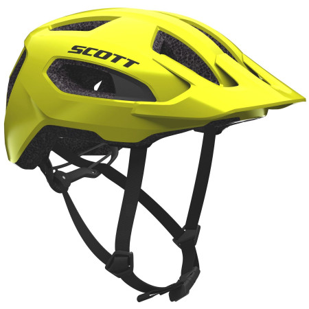 Kask rowerowy Scott Supra żółty/czarny radium yellow