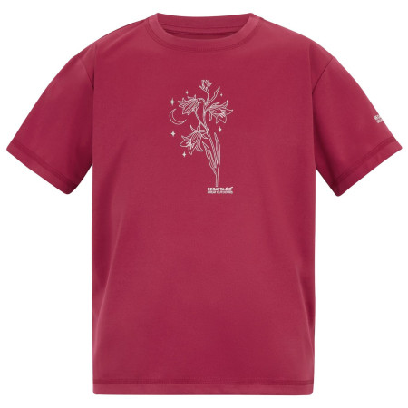 T-shirt dziecięcy Regatta Aria Deep Pink różowy Deep Pink