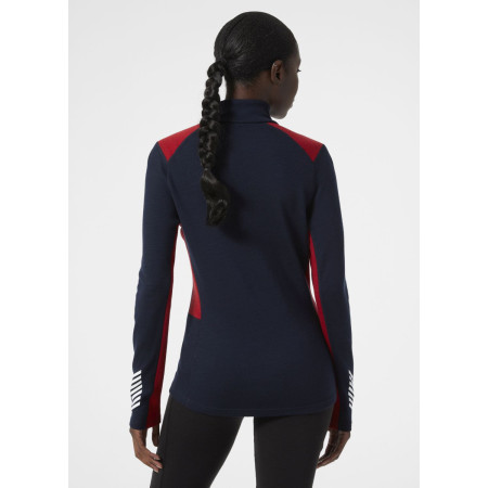 Damska koszulka Helly Hansen W Lifa Merino Midweight 1/2 Zip