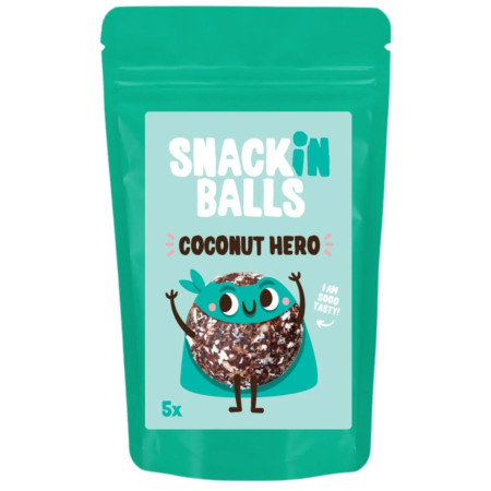 Ładowarka solarna SNACKin BALLS Coconut Hero 65 g