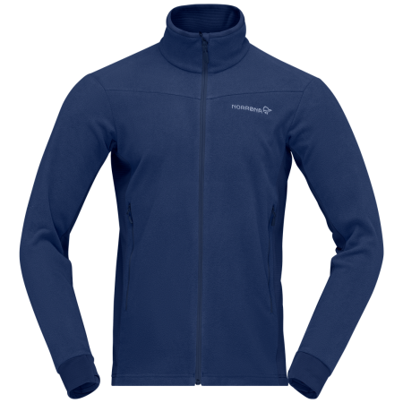 Męska bluza Norrona falketind warm2 Jacket ciemnoniebieski Indigo Night
