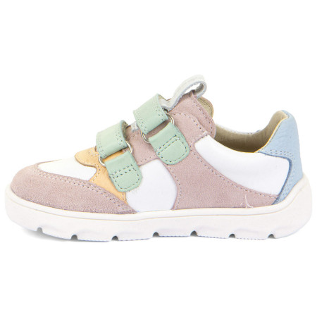 Dziecięce tenisówki Frodo Barefoot zeru spring White/Pink