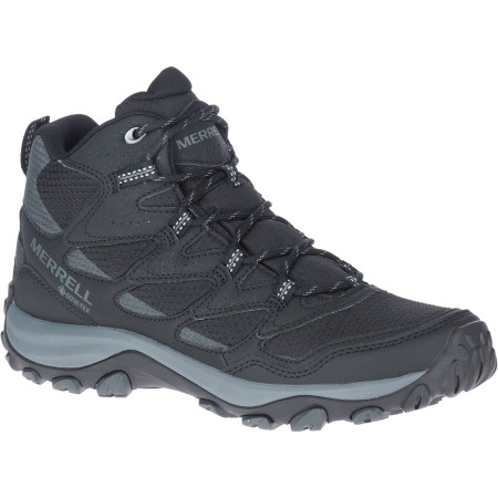 Męskie buty turystyczne Merrell West Rim Sport Mid Gtx czarny Black