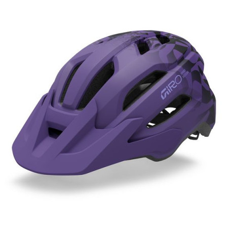 Dziecięcy kask rowerowy Giro Fixture II Youth fioletowy Mat Purple Rush