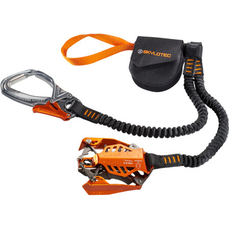 Lonża ferratowa Skylotec Rider 3.0-R czarny/pomarańczowy