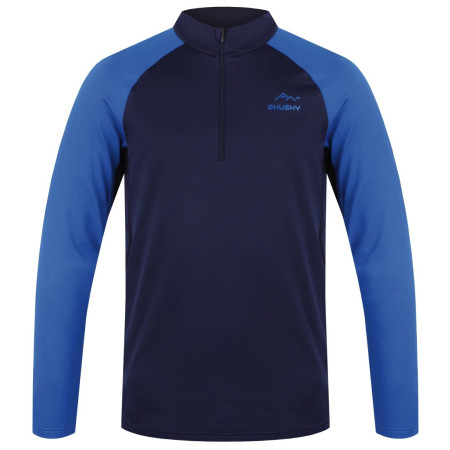 Męska koszulka Husky Tromi zip M ciemnoniebieski dark blue
