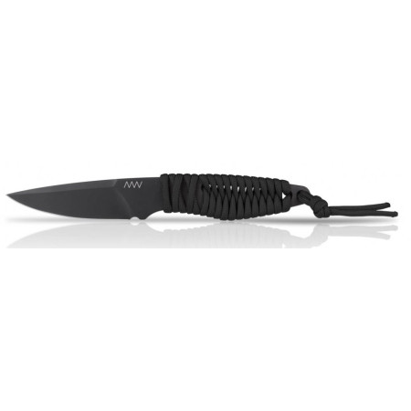 Nóż Acta non verba P100 Dlc/Plain edge czarny Black/Black