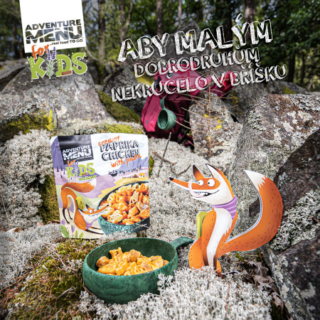 Suszona żywność Adventure Menu Kurczak w papryce z makaronem
