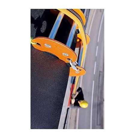 Bloczek z blokadą Singing Rock Krążek krawędziowy