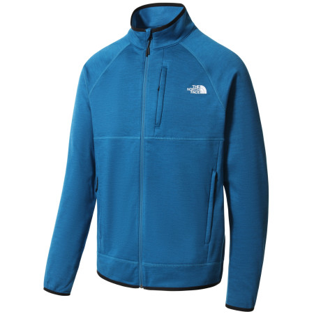 Męska bluza The North Face Canyonlands Full Zip niebieski Banff Blue Heather