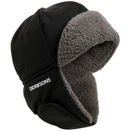 Czapka dziecięca Didriksons Biggles Cap 7 czarny Black