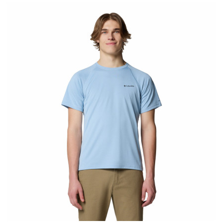 Koszulka męska Columbia Alpine Chill™ Pro Short Sleeve Crew jasnoniebieski Ripple Blue