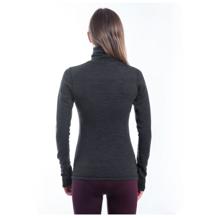 Damska koszulka Sensor Merino Bold Roll Neck dł.rękaw