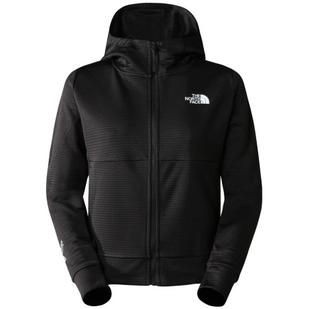 Bluza damska The North Face Ma Full Zip Fleece czarny TNF BLACK