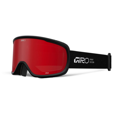 Gogle narciarskie Giro Cruz Black Stacked-Amber Scarlet czarny Black Stacked-Amber Scarlet