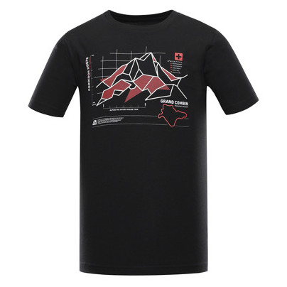 Koszulka męska Alpine Pro Dafot czarny black