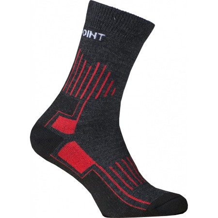 Skarpetki High Point Lord 2.0 Merino czarny/czerwony Black/Red